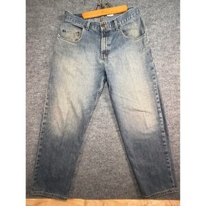 Vintage GAP Baggy Fit Jeans Men's 35x30 Blue Denim Casual Classic Style Y2K